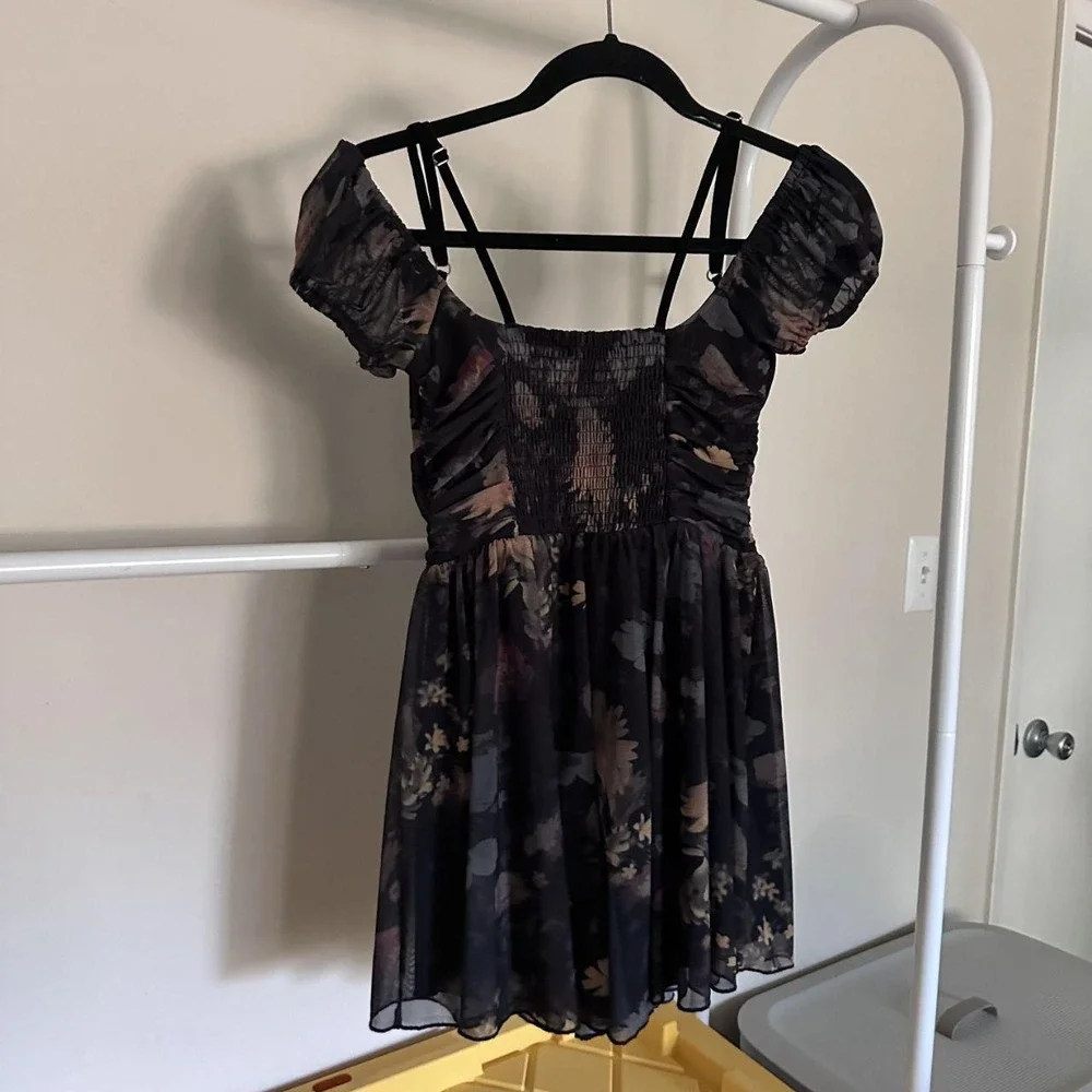 Urban Outfitters Tula Floral Mini Romper